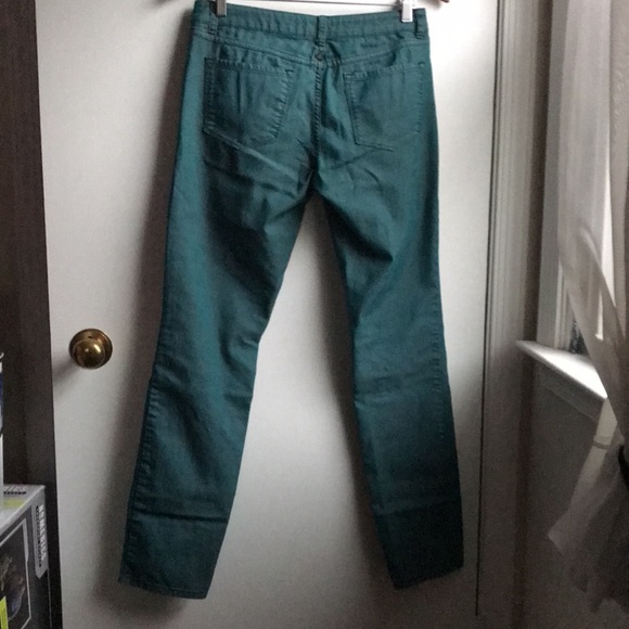 Prana Teal green/blue jeans size 4 - Picture 6 of 6
